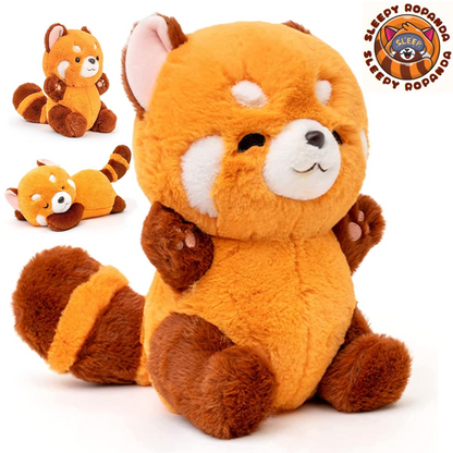 Peluche de Panda Rojo Antiestrés